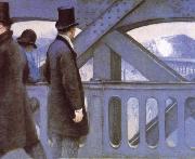 Gustave Caillebotte Le Pont de L-Europe oil on canvas